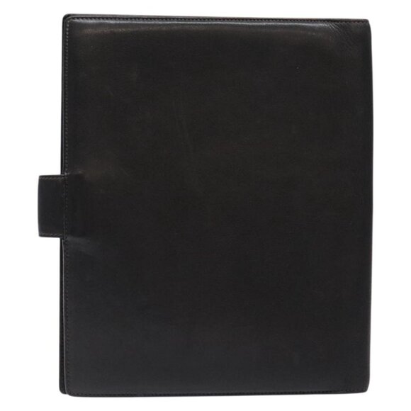 GUCCI Book Cover Leather Black Auth 133512 - Picture 3 of 16